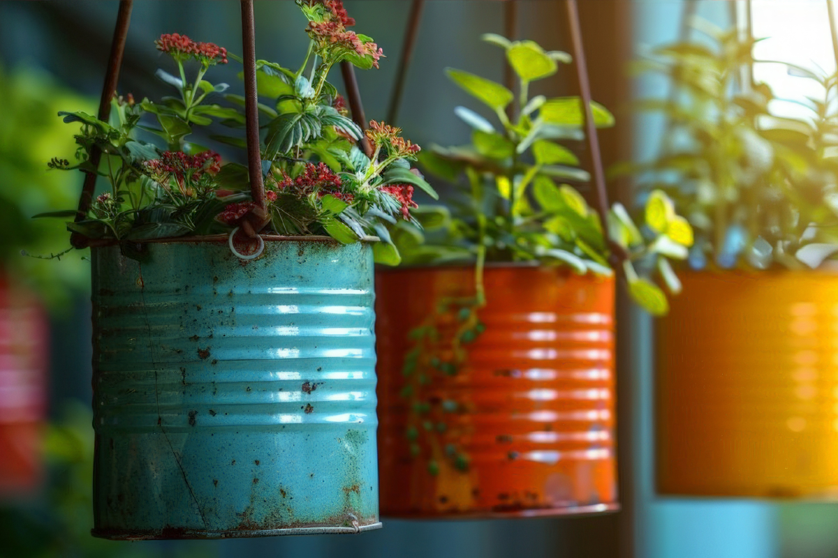 DIY Thursday: Recycled Hanging Pot Ideas!